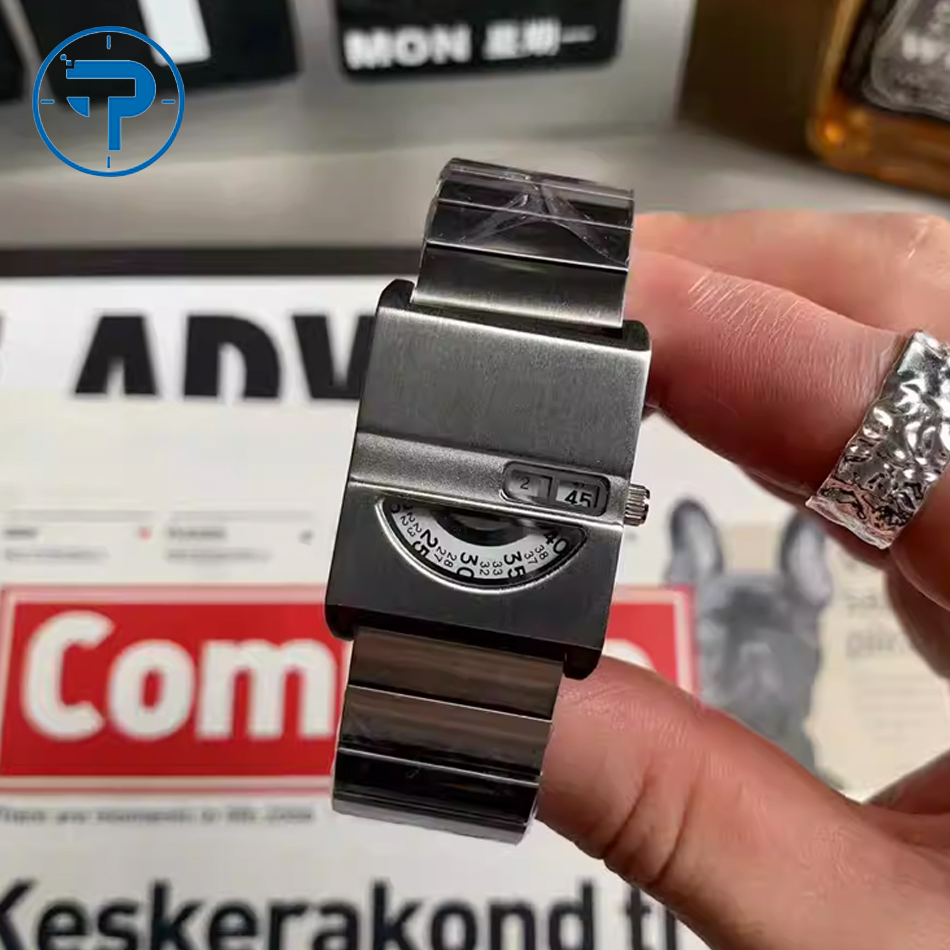 Luxury Watch Life - Men's Bracelet Watches Square Watch Stainless