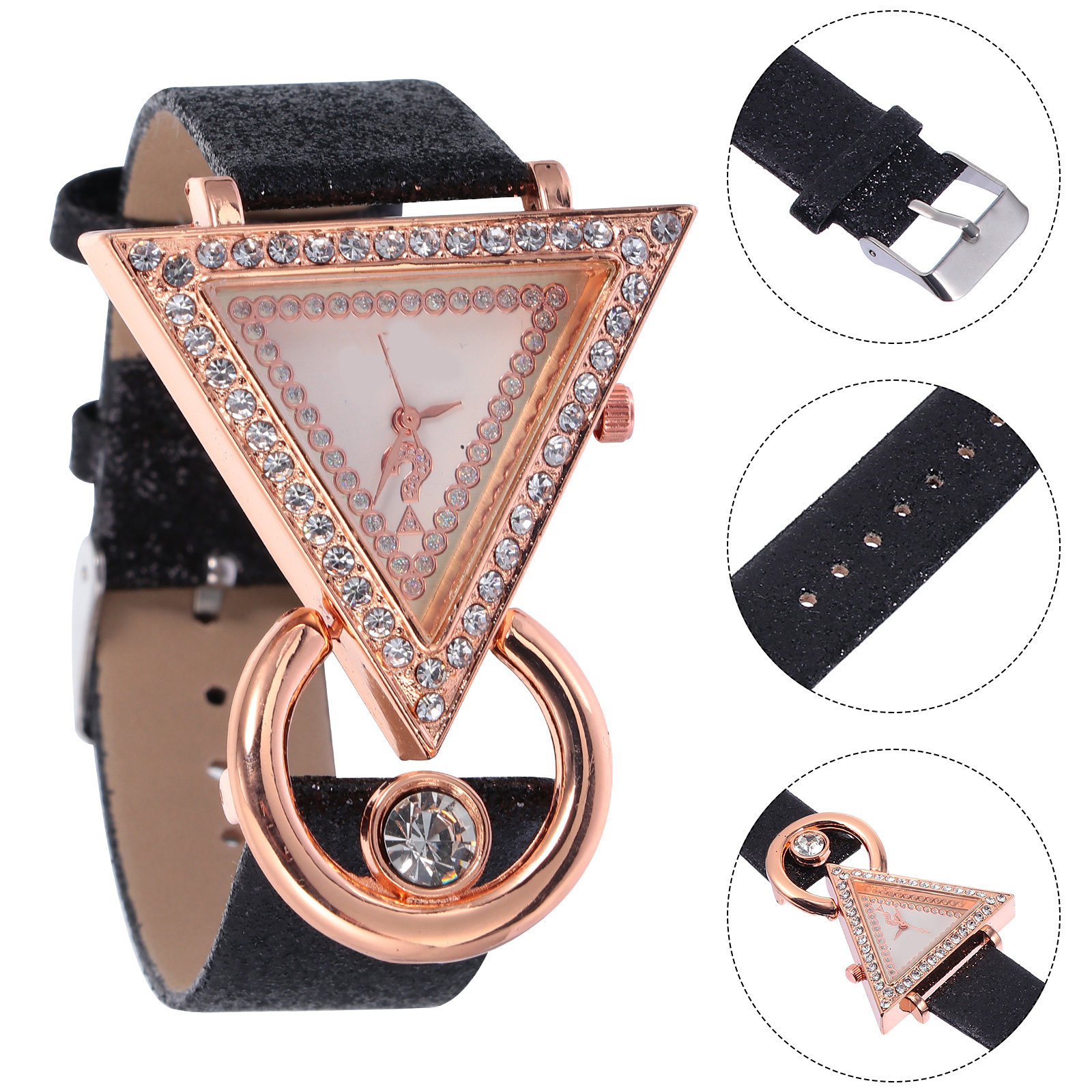 Watch Triangle Luxury - 1Pcs Fashion Women Watch Triangle Diamond