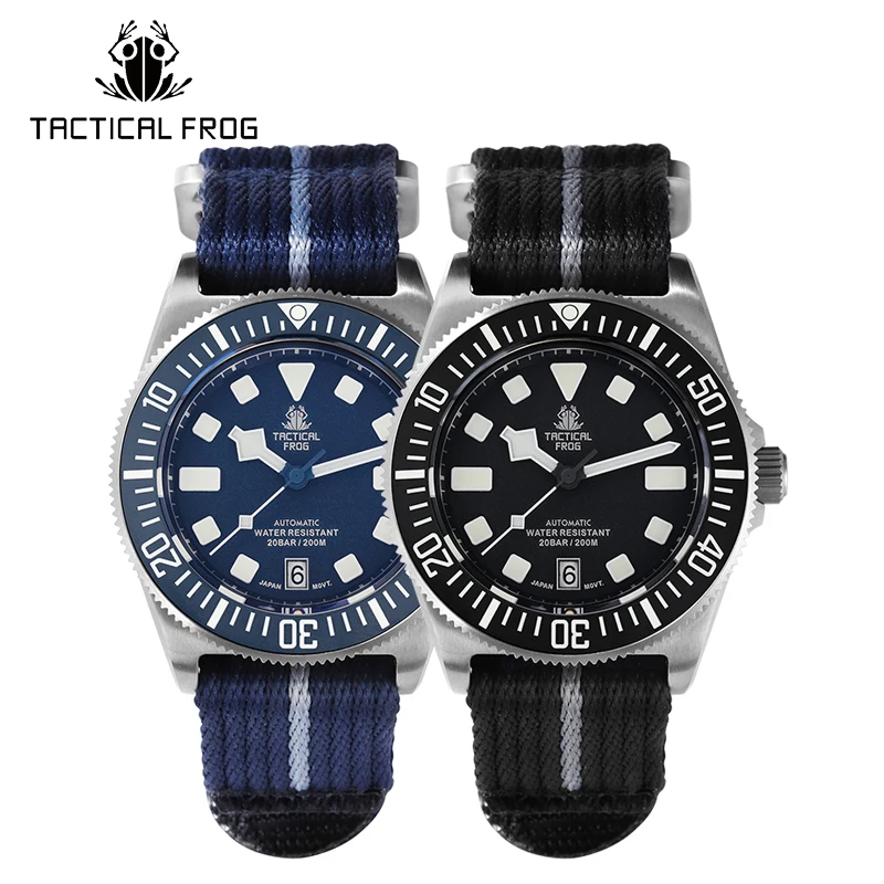 Titanium Sport Watch - Tactical Frog Titanium Watch FX-Diving 42mm