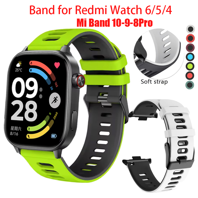 Xiaomi Luxury Watch - Silicone Strap For Redmi watch 4