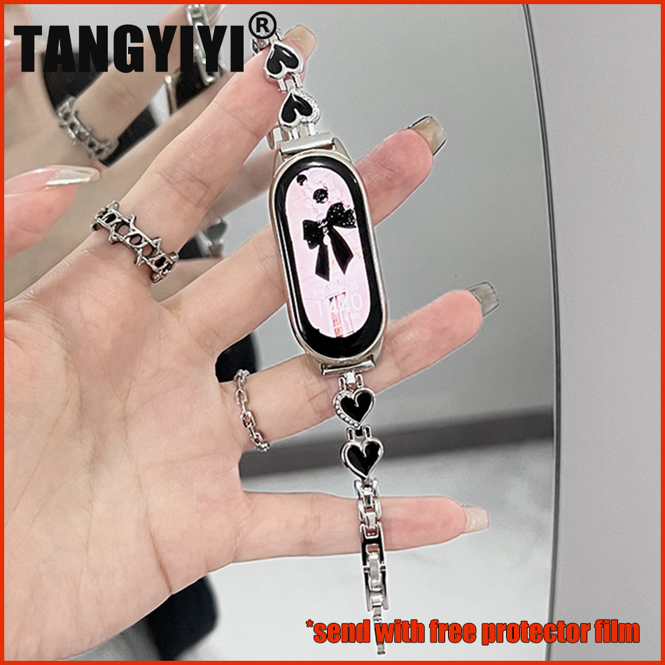 Xiaomi Luxury Watch - Fashion Love Heart Metal Strap For