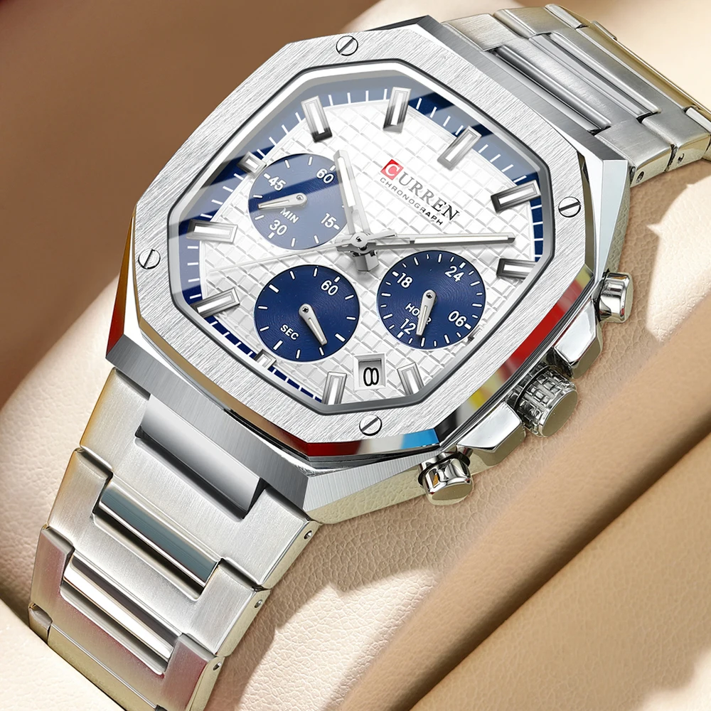 Luxury Watch Manufacturers - CURREN Men Watch Top Brand Luxury
