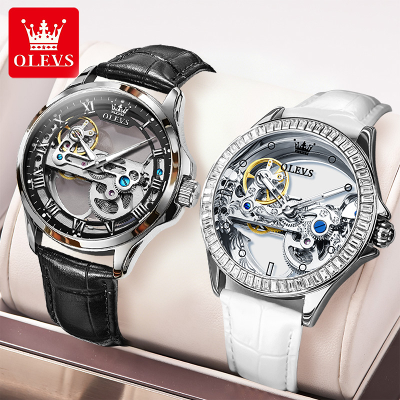 OLEVS Couple Watches Original  - Luxury Watch Wallpaper review and price