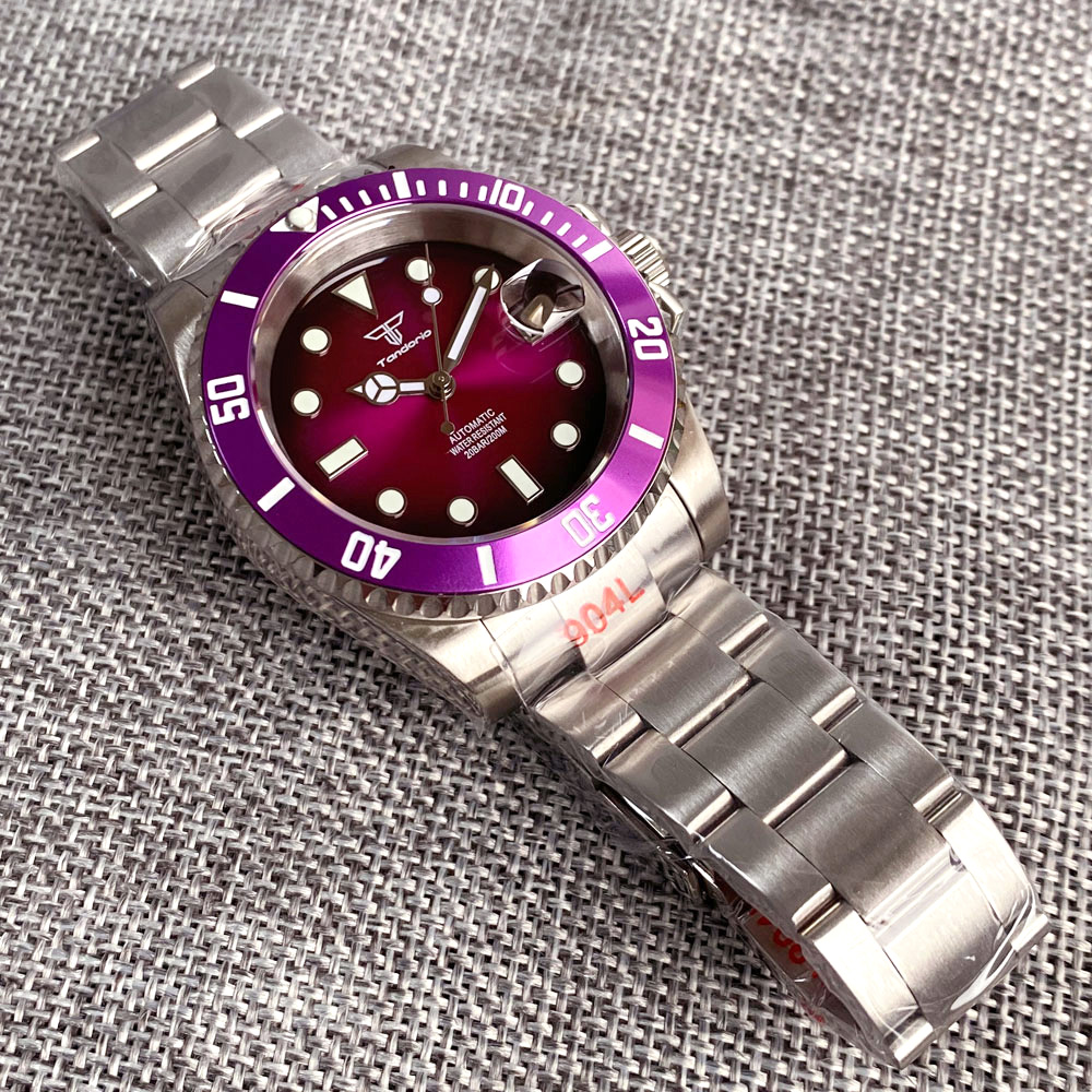 200M Diving Tandorio 40mm Japa - Titanium Sport Watch review and price