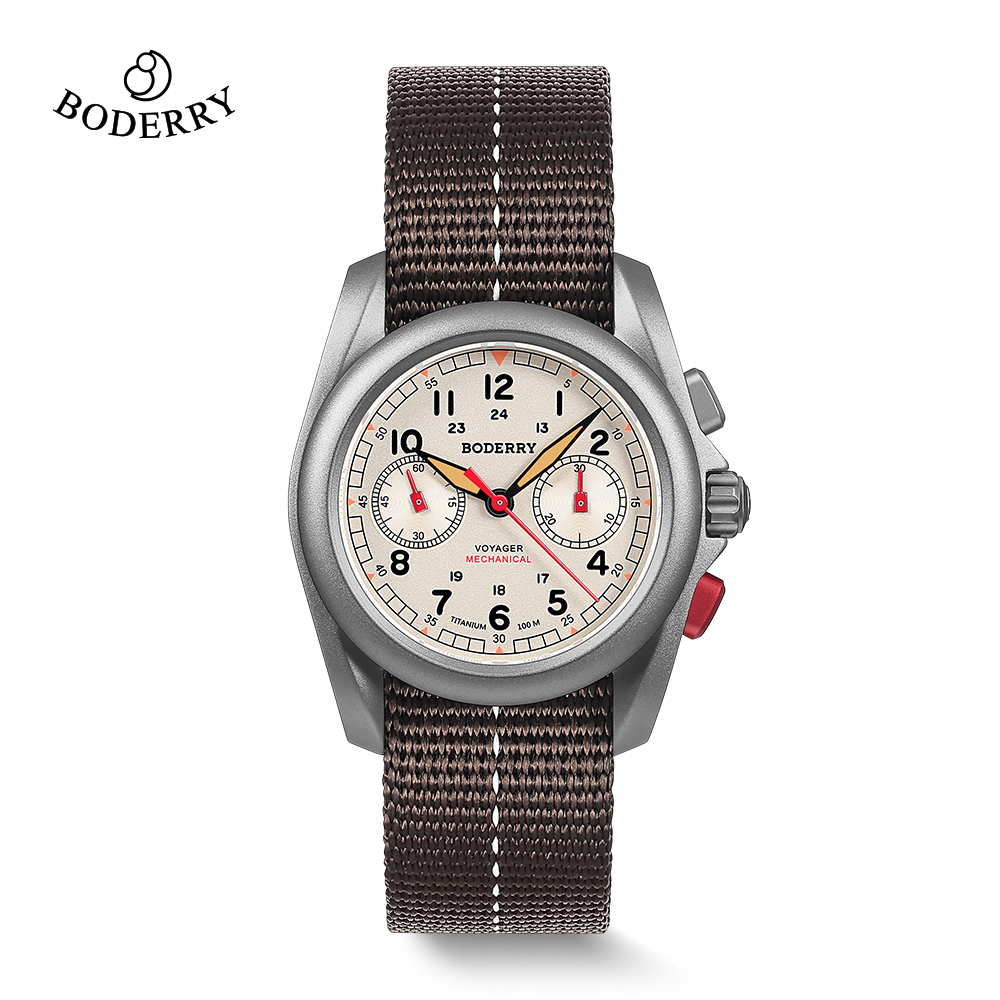 BODERRY Men's Field Watches Ti - Titanium Sport Watch review and price