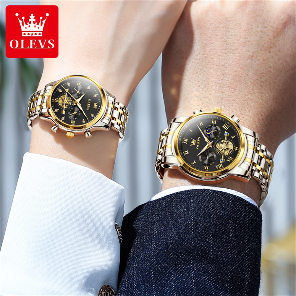 OLEVS Quartz Couple Watch Luxu - Luxury Watch Time review and price