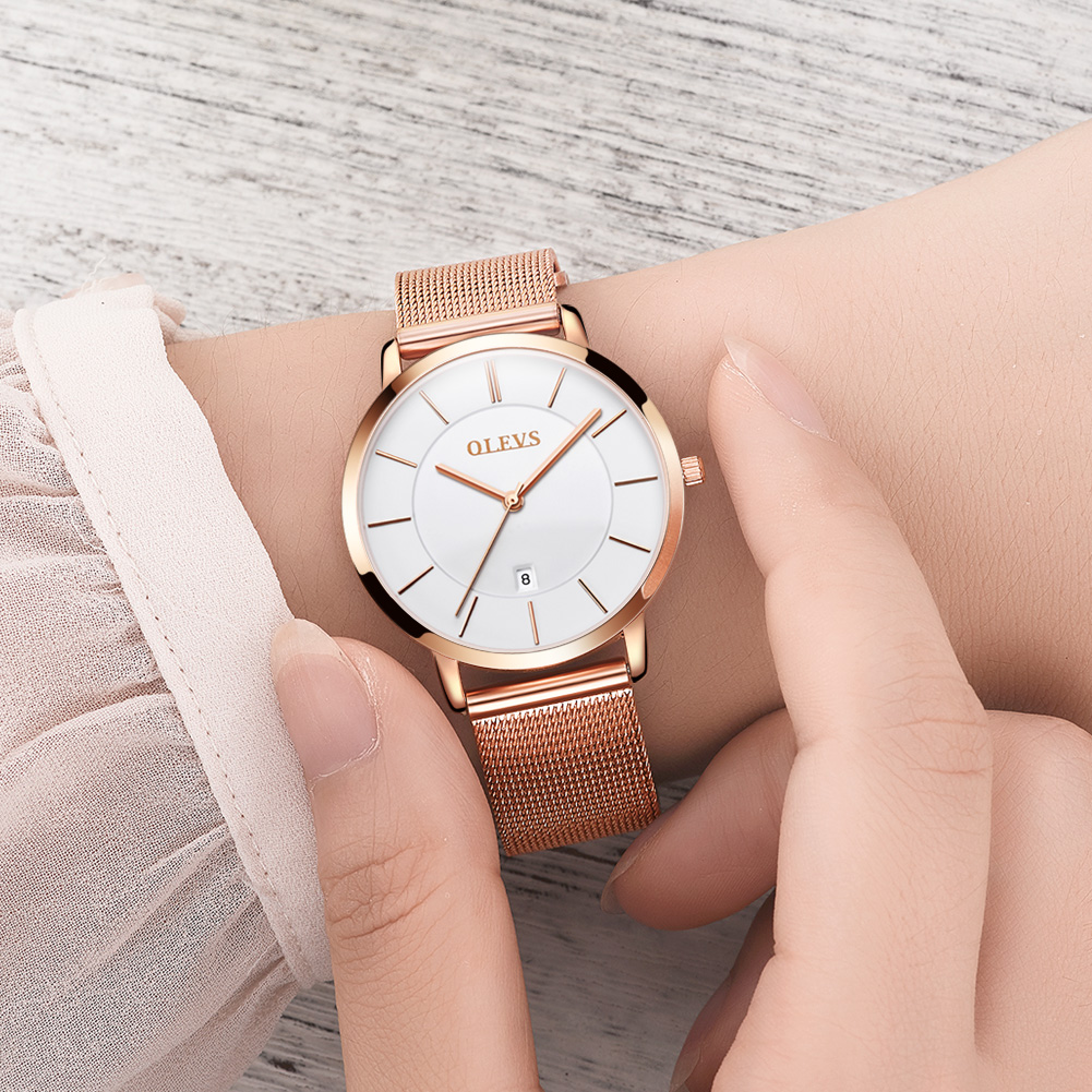 OLEVS Watches For Women Quartz - Luxury Watch Display Case review and price