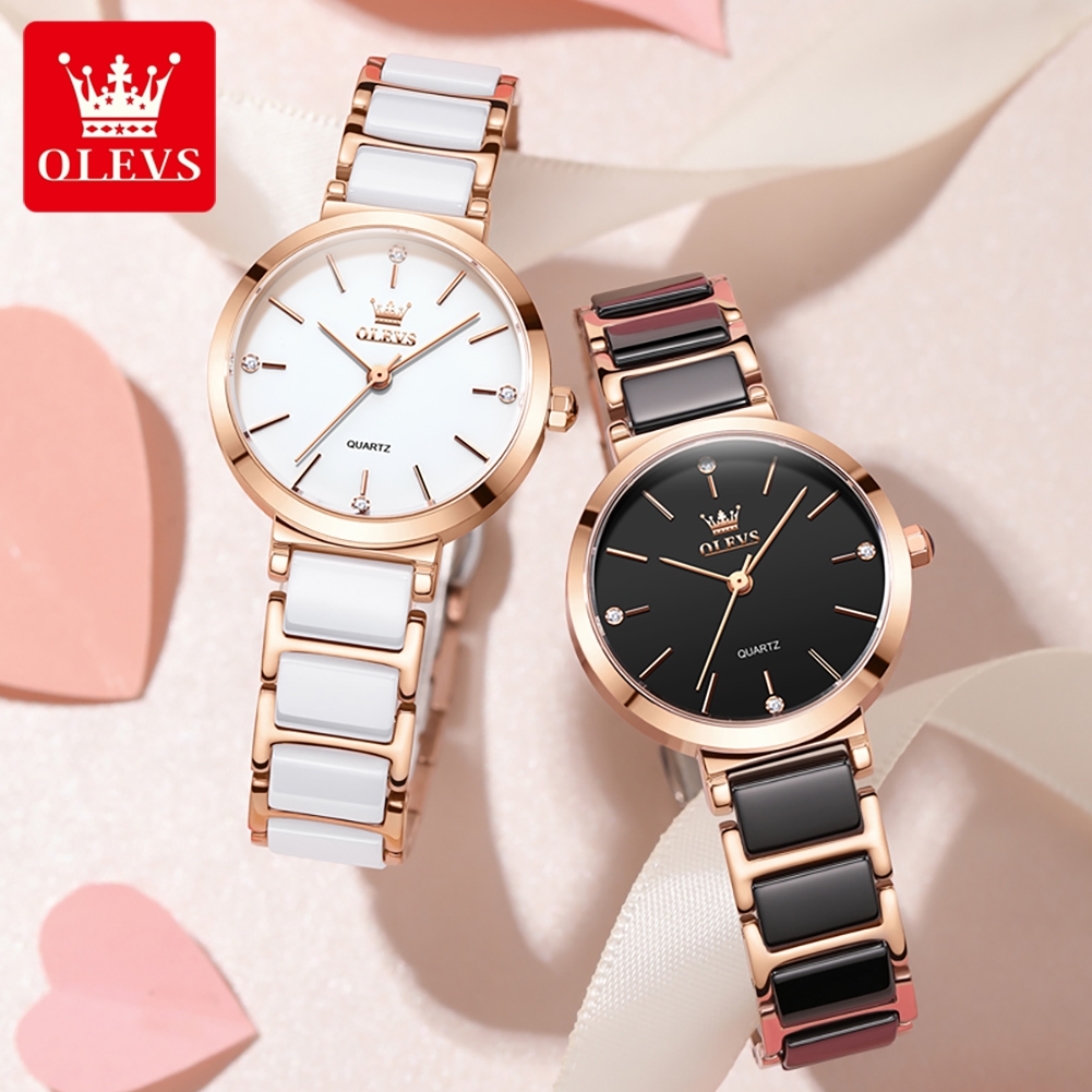 OLEVS Women Watch 5877 Luxury  - Luxury Watch Display Case review and price