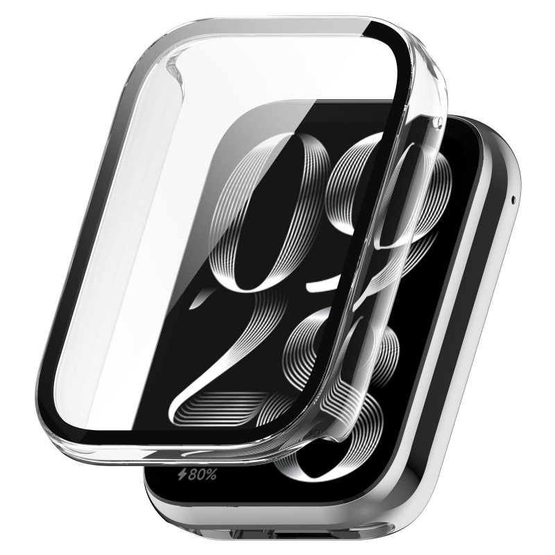 PC +Tempered Glass Case for Xi - Xiaomi Luxury Watch review and price