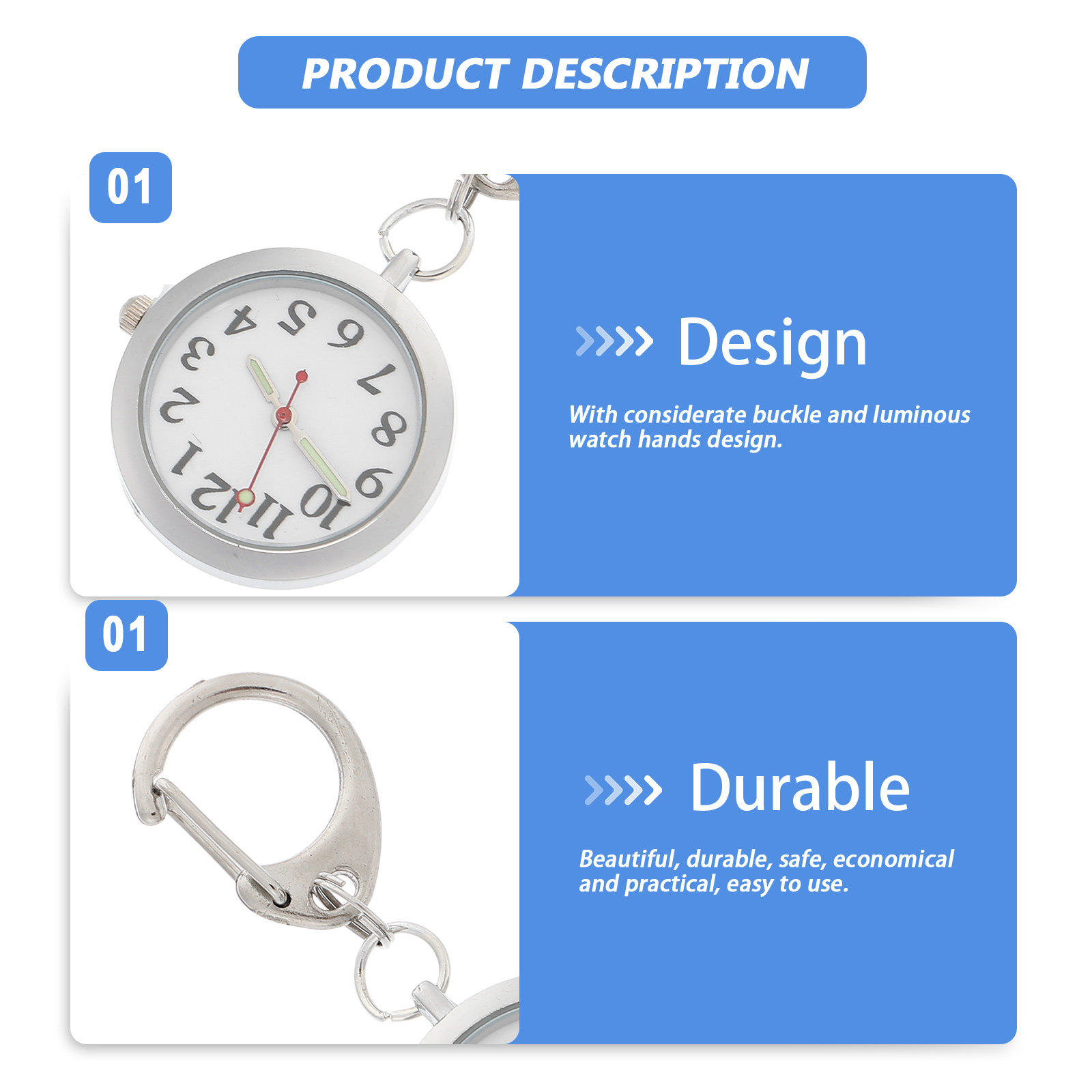 Pocket Watch Nurse Hanging Wat - Luxury Watch White review and price