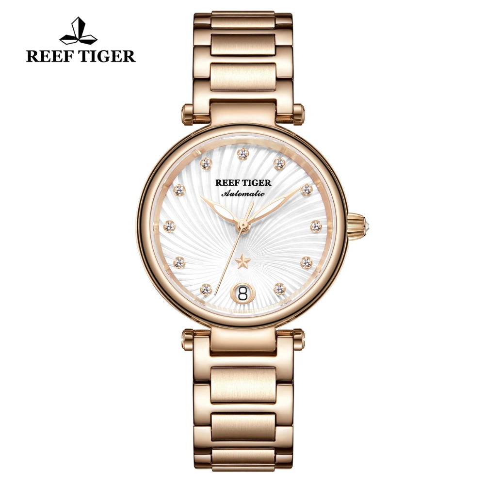 Reef Tiger/RT Luxury Automatic - Luxury Watch White review and price