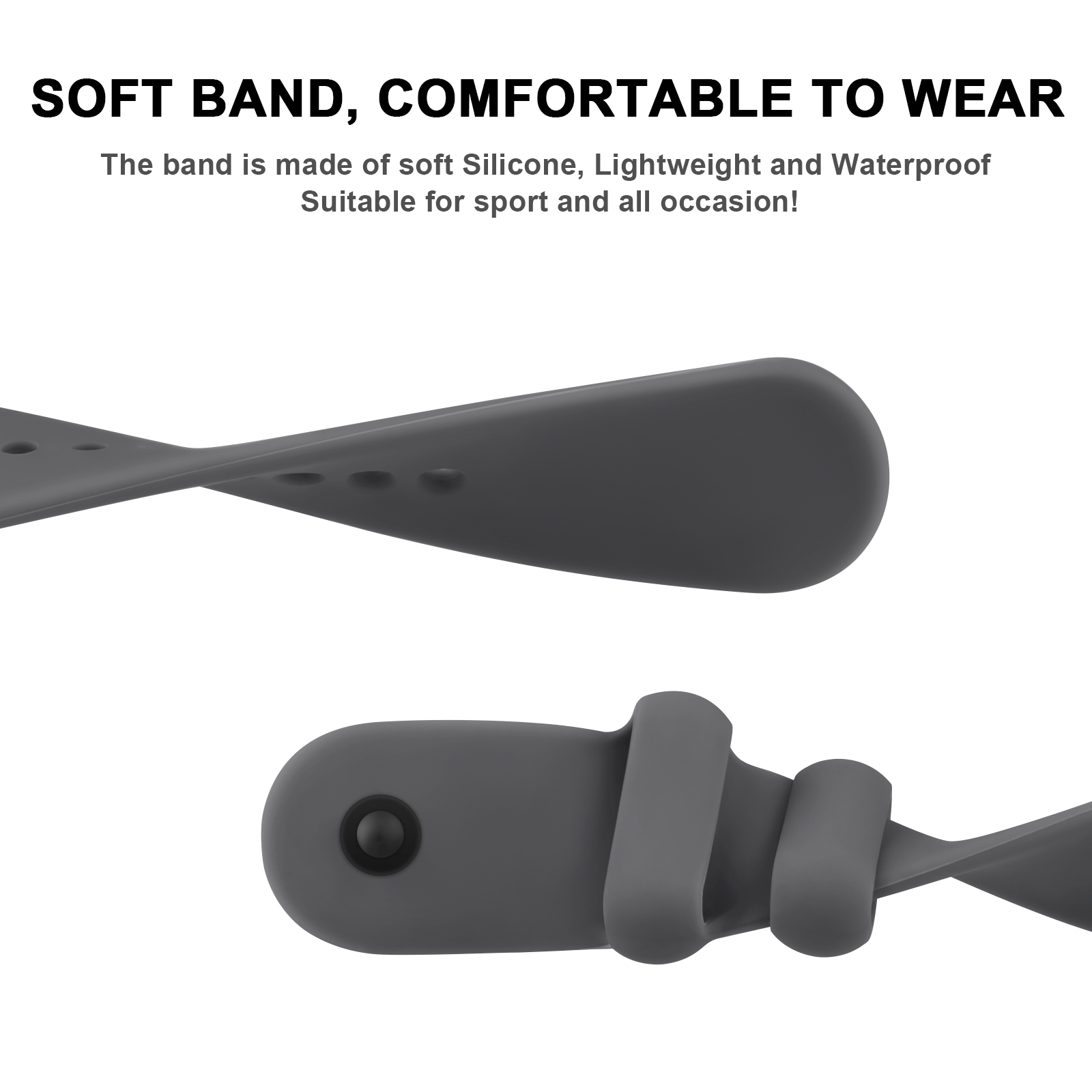 Silicone Strap For Xiaomi Mi S - Xiaomi Luxury Watch review and price