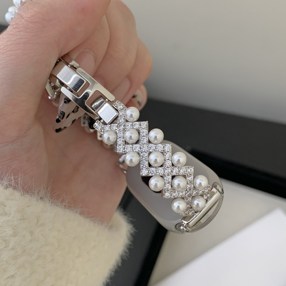 Lady Pearl Cross Inlaid Diamon - Xiaomi Luxury Watch review and price