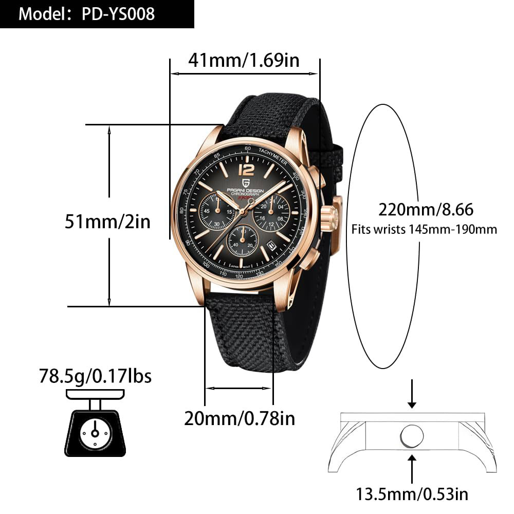 PAGANI DESIGN New Mens Watch 4 - Luxury Watch Life review and price