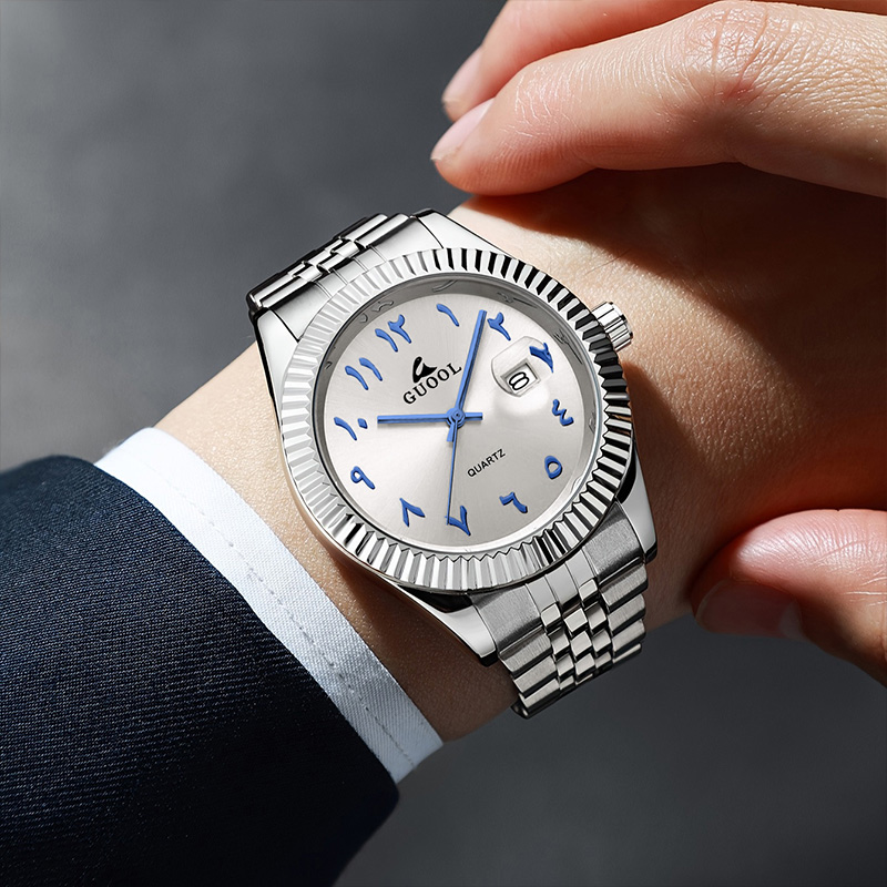 New Hot-Selling Men's Stainles - Luxury Watch Arabic review and price
