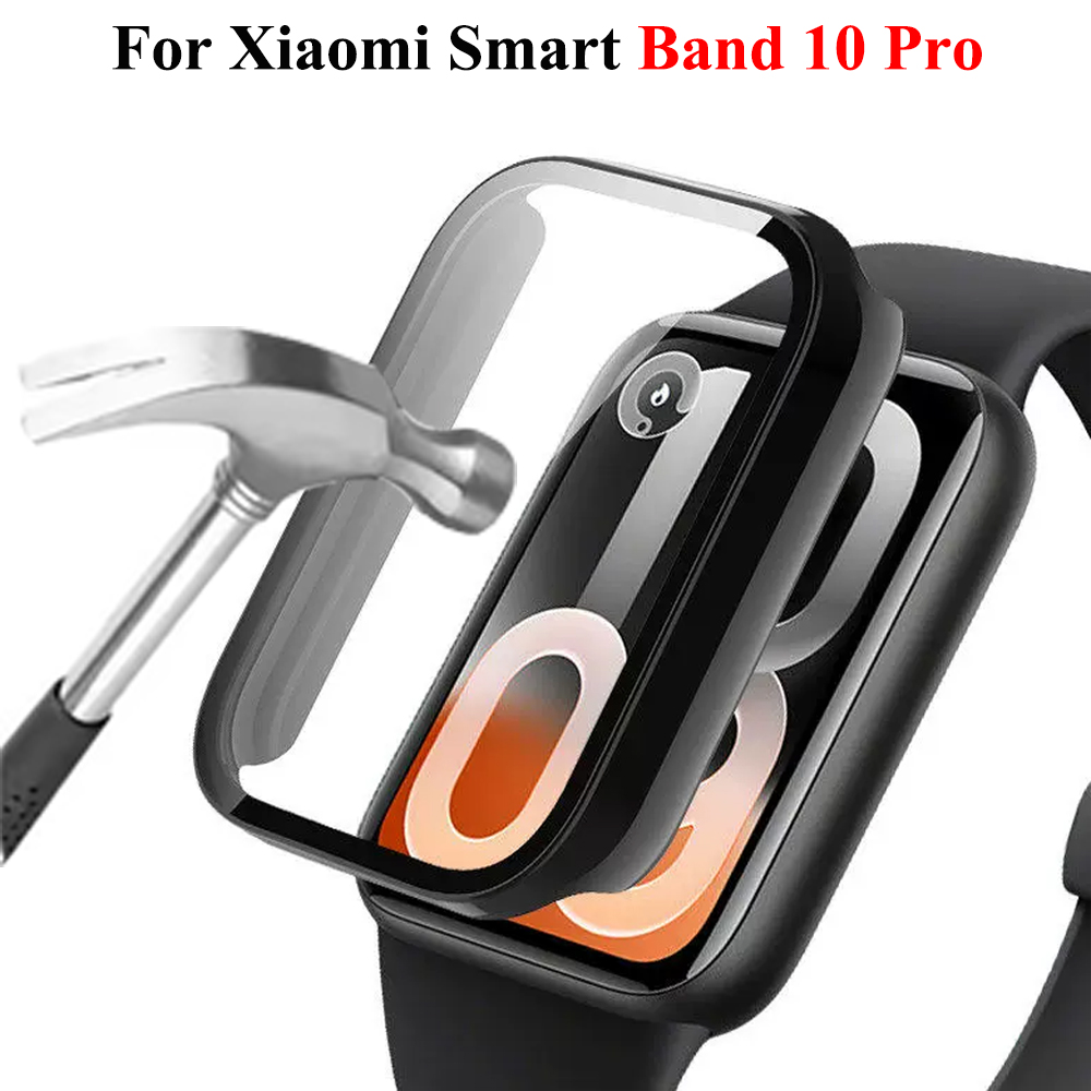 Glass+Case For Xiaomi Mi Band  - Xiaomi Luxury Watch review and price