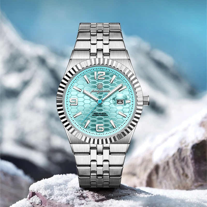 PAAZOMU Men's Honeycomb-Patter - Luxury Watch Time review and price