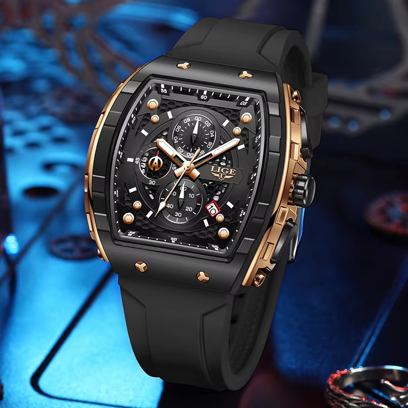 LIGE Top Brand Luxury Men Watc - Luxury Watch Manufacturers review and price