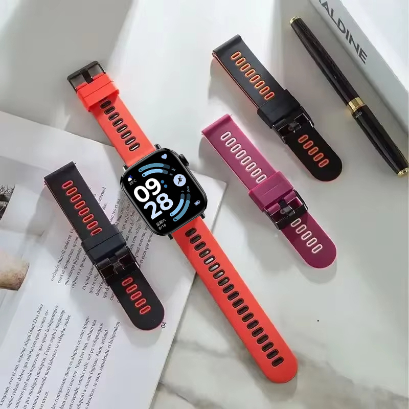Silicone Strap For Redmi watch - Xiaomi Luxury Watch review and price