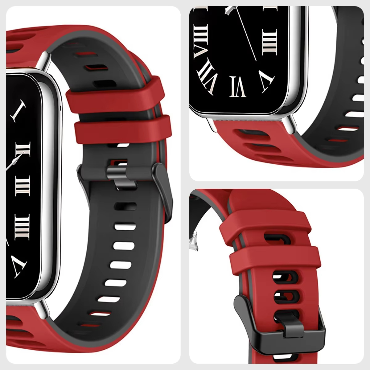 Silicone Strap For Redmi watch - Xiaomi Luxury Watch review and price