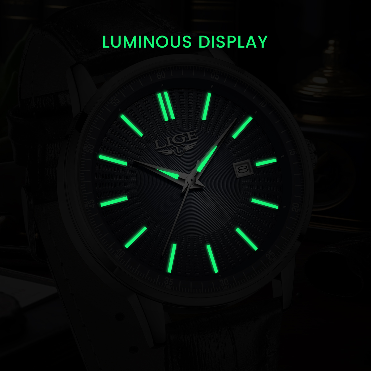 LIGE Top Brand Luxury Men's Wa - Luxury Watch Manufacturers review and price