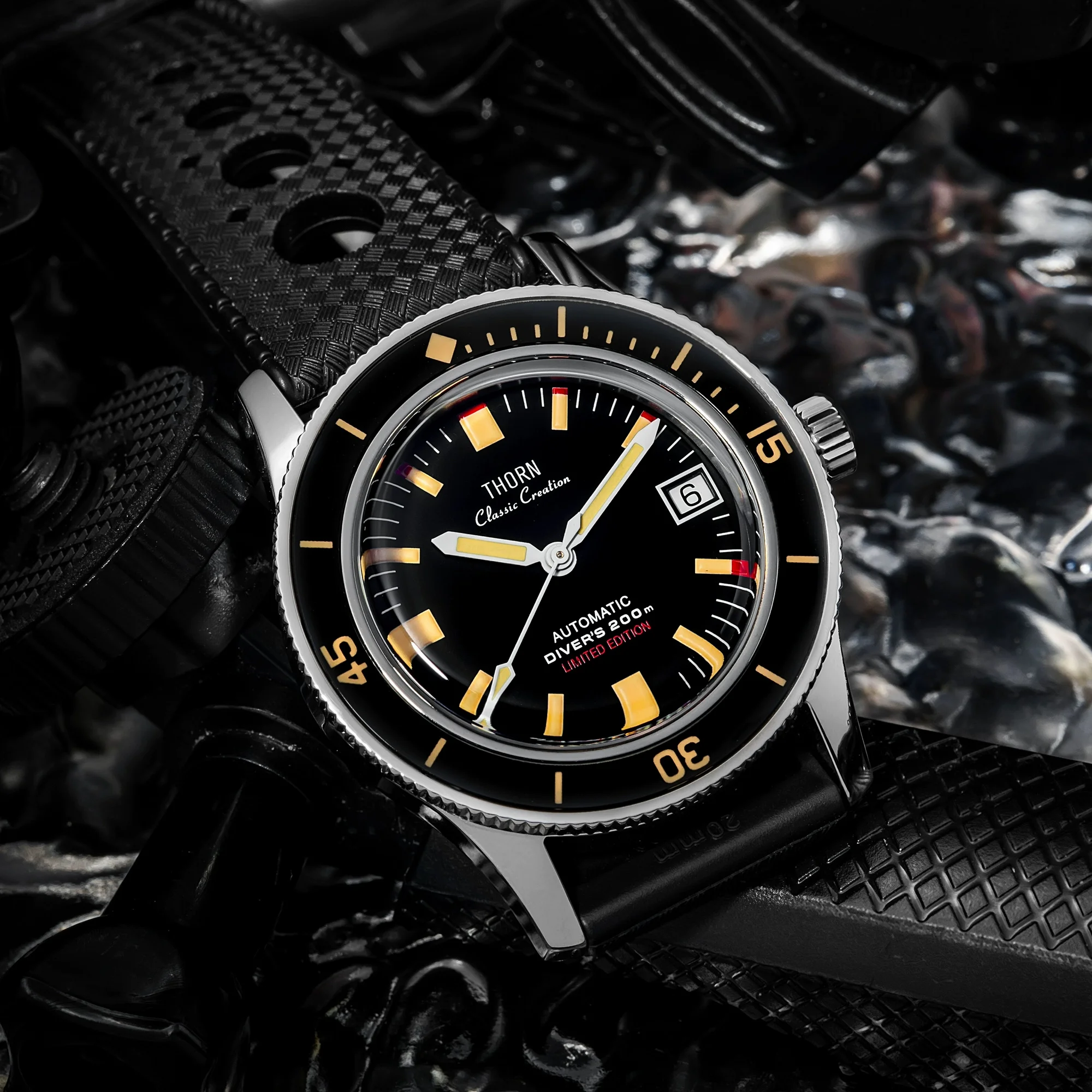 Thorn T006 Vintage Watch 50-Fa - Titanium Sport Watch review and price