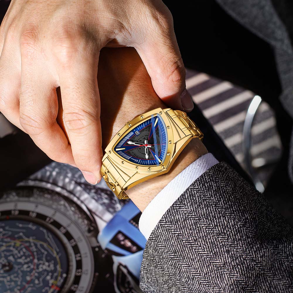 CHENXI Luxury Men's Watch Quar - Watch Triangle Luxury review and price