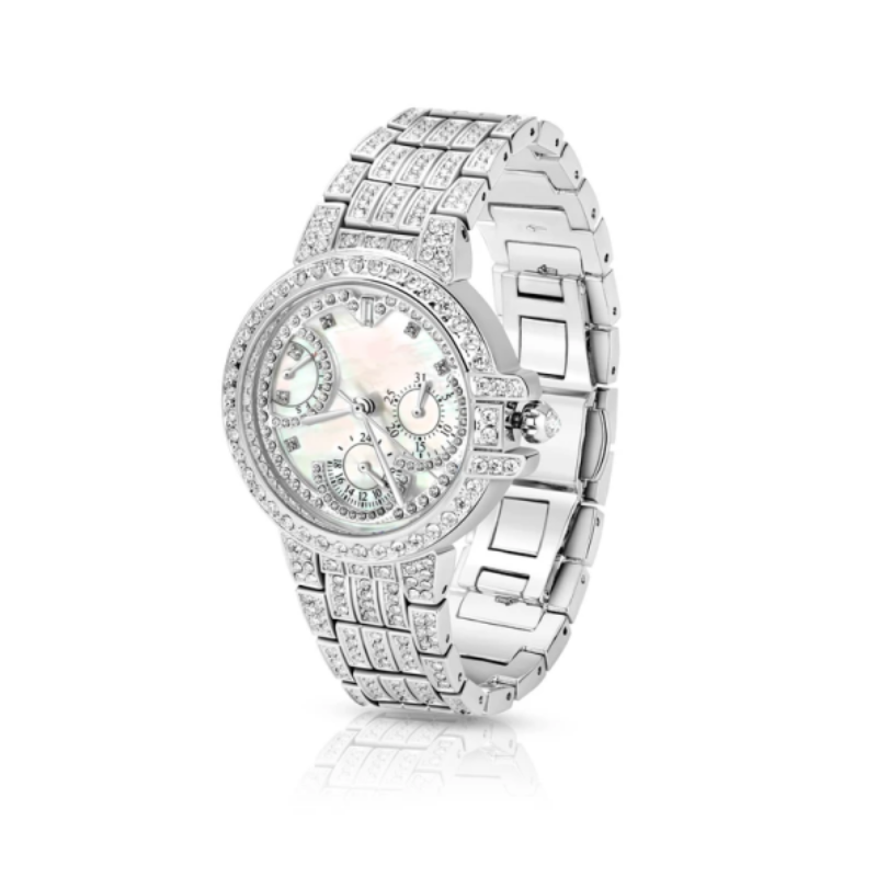 BELLUX Copper Alloy Synthetic  - Luxury Watch White review and price