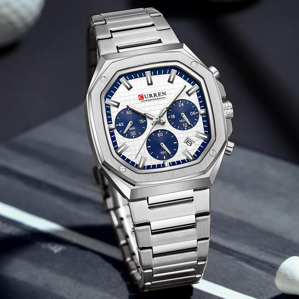 CURREN Men Watch Top Brand Lux - Luxury Watch Manufacturers review and price